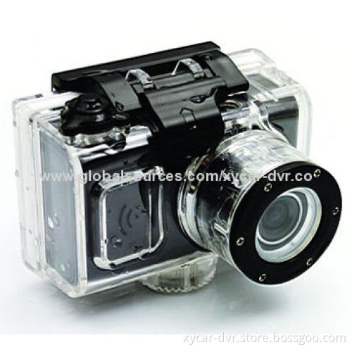 Wide Angle FHD 1080P Sports cameras, Built-in Microphone/Speaker & Supports OEM/ODM Service